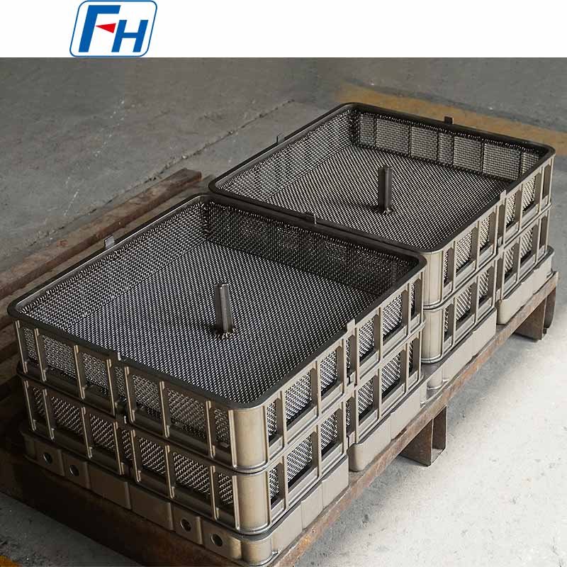 Heat Treatment Baskets with Maximum Heat Resistance for Precision Heat Treatment | FH®