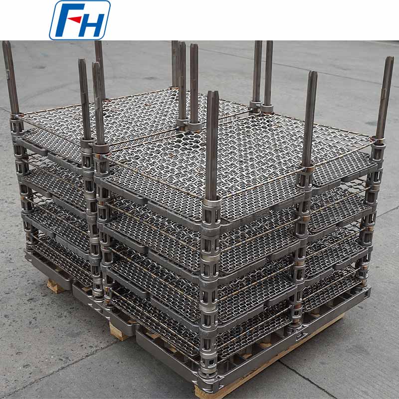 1.4848 1.5T Ipsen 산업용로용 메쉬형 열처리 치구 | FH®
