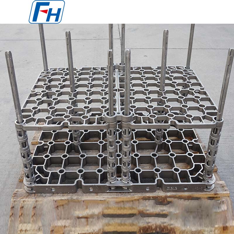 진공 템퍼링로용 800℃ 내열 열처리 치구 | FH®